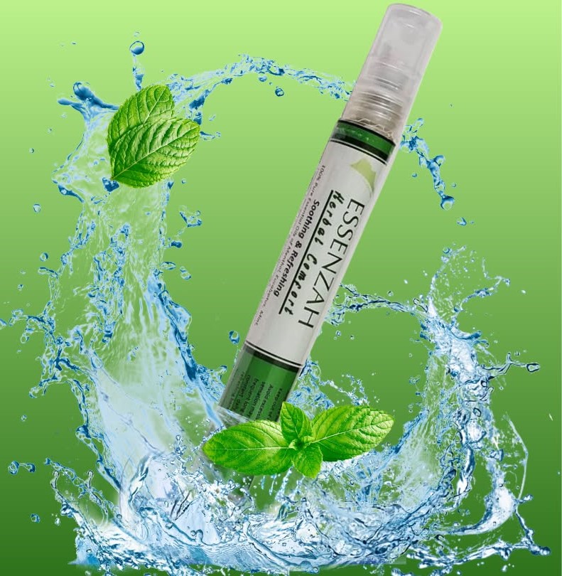Essenzah Herbal Comfort – Soothing & Refreshing Oil Spray 10ml bottle